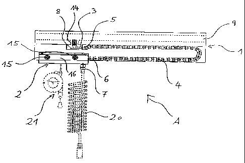 A single figure which represents the drawing illustrating the invention.